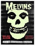MELVINS - Berkeley 2022 by Justin McNeal - glow in the dark