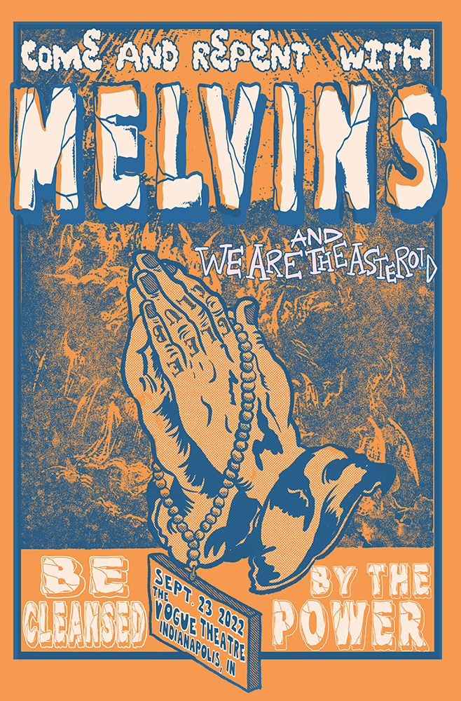 MELVINS - Indianapolis 2022 by Reid Chancellor