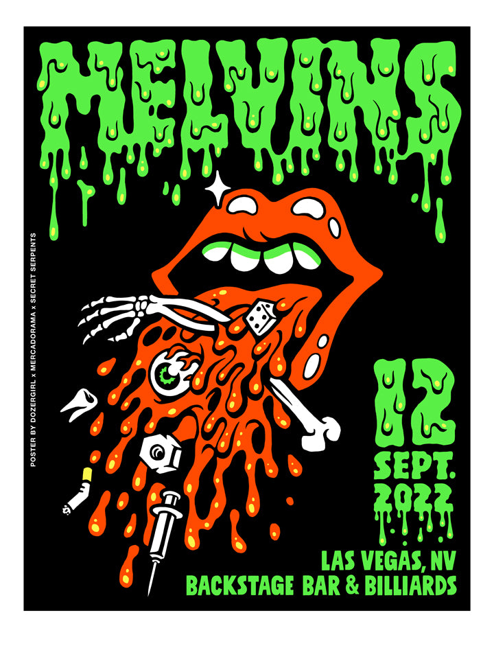 MELVINS - Las Vegas 2022 by Dozergirl
