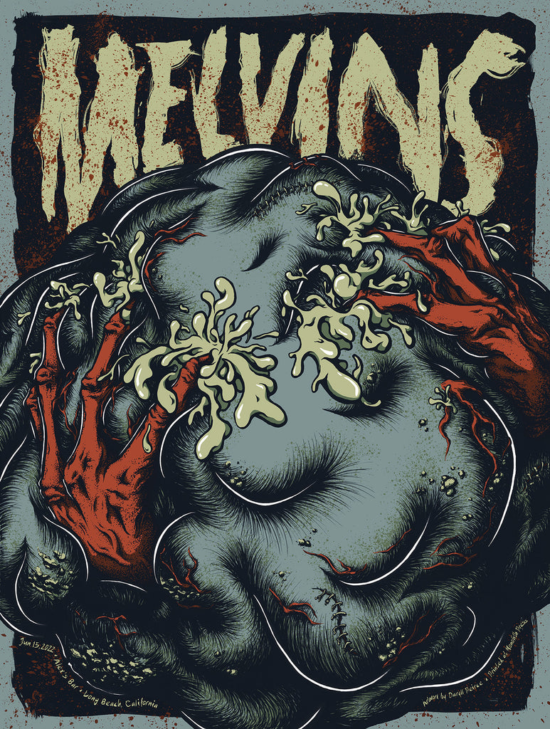 MELVINS - Long Beach 2022 by Daryll Peirce