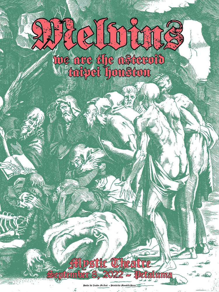 MELVINS - Petaluma 2022 by Justin McNeal