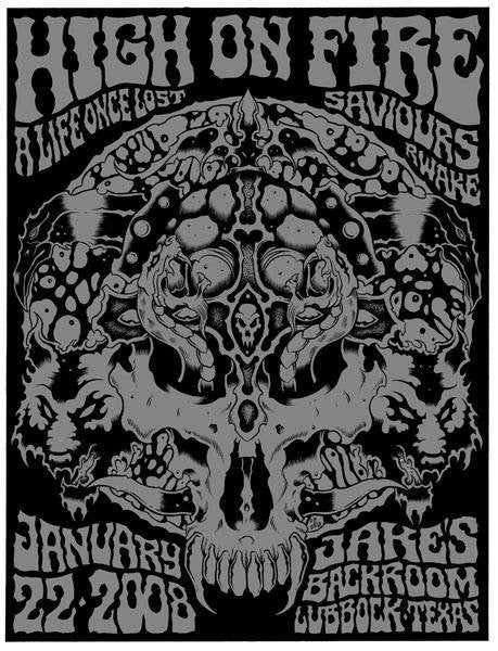 HIGH ON FIRE - Lubbock 2008 by Alan Forbes