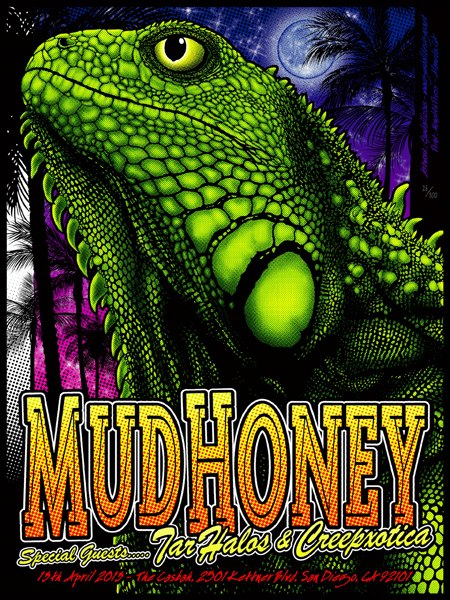 MUDHONEY - San Diego 2013 by Gumball