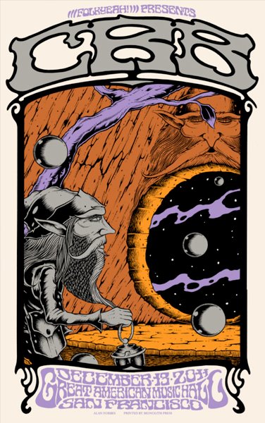CHRIS ROBINSON BROTHERHOOD - San Francisco 2011 (night 2) by Alan Forbes - LAST COPY