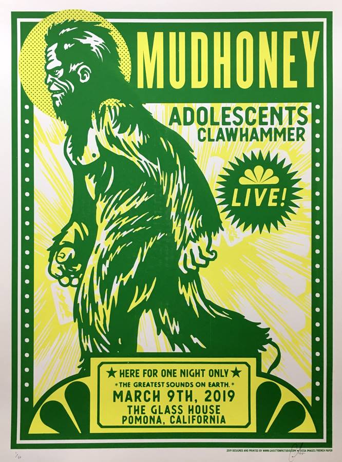 MUDHONEY / ADOLESCENTS - Pomona 2019 by Pete Cardoso