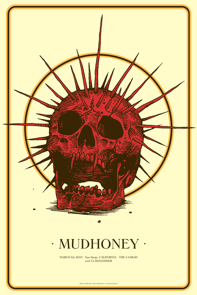 MUDHONEY - San Diego 2019 by Mike Sandoval