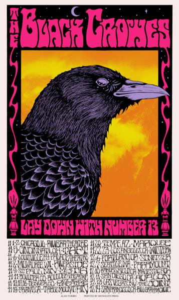 THE BLACK CROWES - Tour 2013 by Alan Forbes (11/1/13 - 12/14/13)