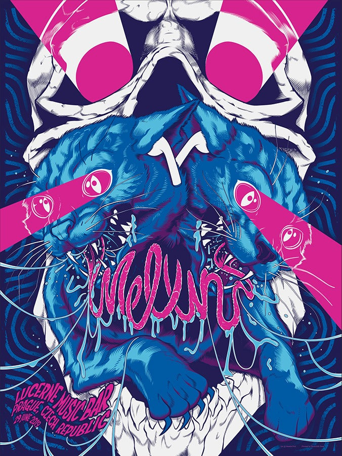 MELVINS - Prague 2019 by Zombie Yeti