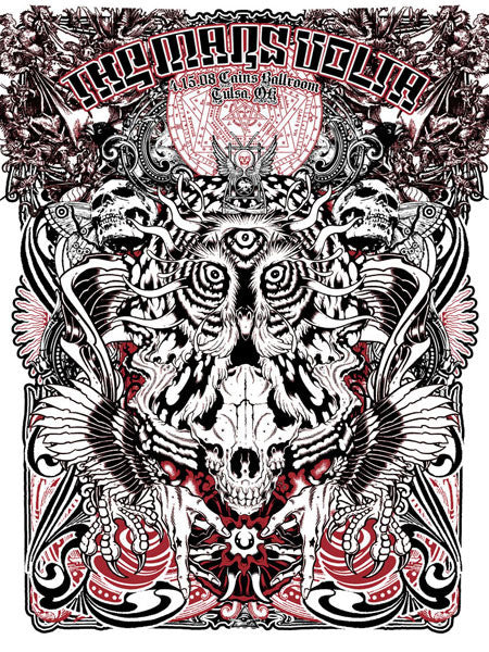 THE MARS VOLTA - Tulsa 2008 by Alan Forbes & Jared Connor - LAST COPIES