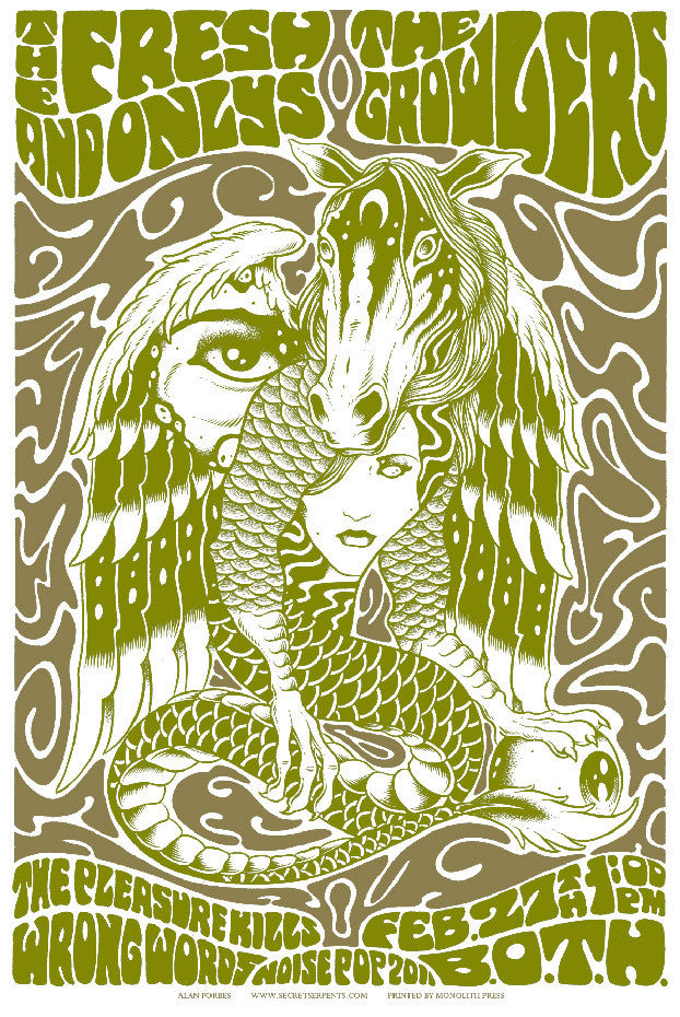 FRESH & ONLYS / THE GROWLERS - San Francisco 2011 by Alan Forbes