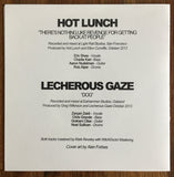 LECHEROUS GAZE / HOT LUNCH split 7" (alternate cover)