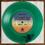 LECHEROUS GAZE / HOT LUNCH split 7" (alternate cover)