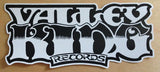 VALLEY KING RECORDS - sticker by Alan Forbes