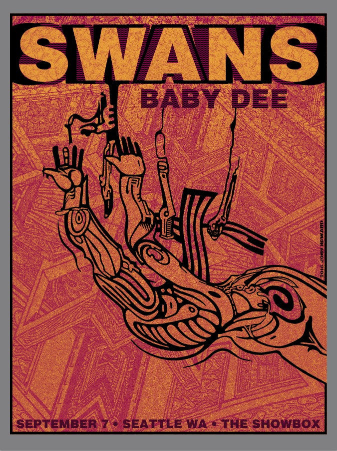 SWANS - Seattle 2016 by John Howard