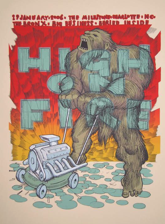 HIGH ON FIRE - Charlotte 2006 by Jay Ryan