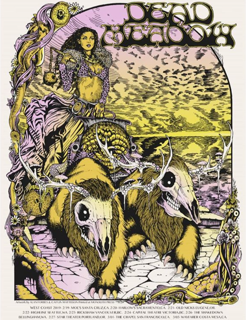 DEAD MEADOW - Tour 2019 by Alan Forbes & Caitlin Mattisson