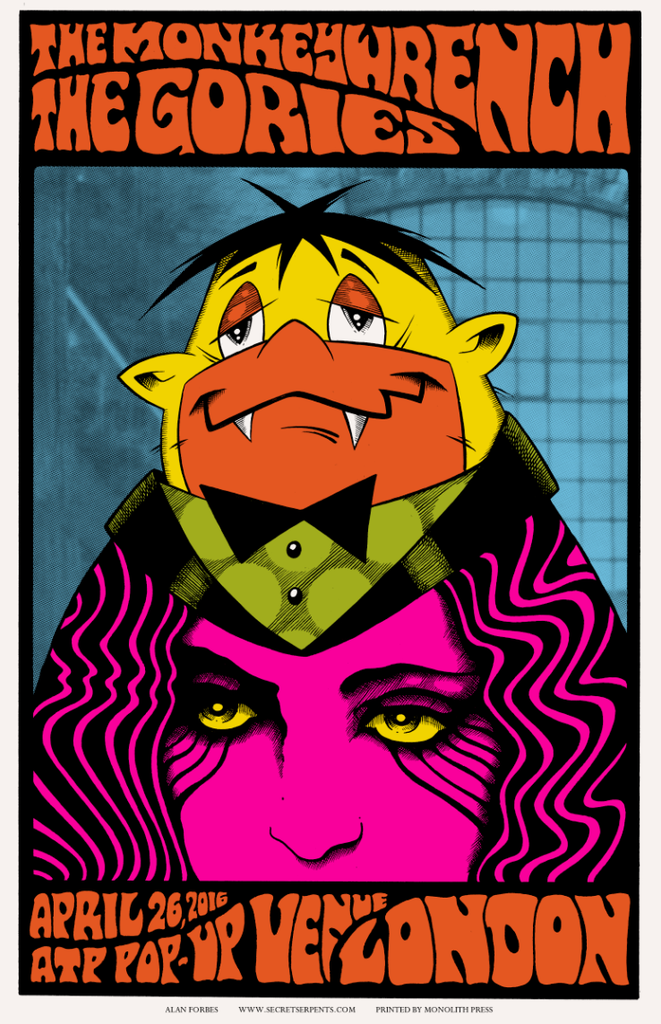 THE MONKEYWRENCH / GORIES - London 2016 by Alan Forbes