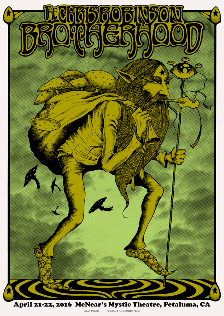 THE CHRIS ROBINSON BROTHERHOOD - Petaluma 2016 by Alan Forbes