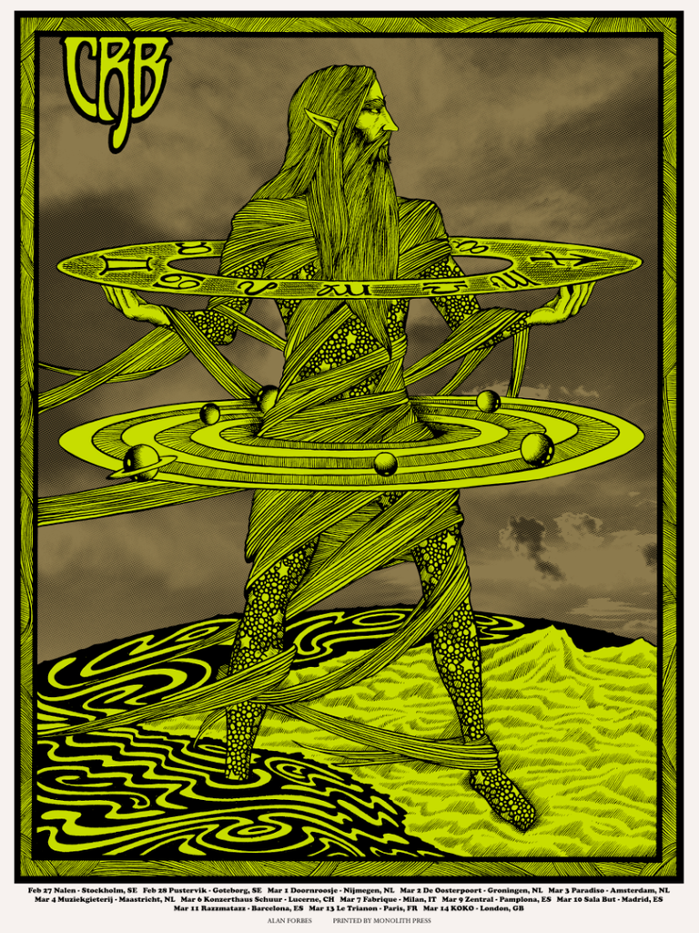 THE CHRIS ROBINSON BROTHERHOOD - Europe Tour 2016 (2/27/16 - 3/14/16) by Alan Forbes