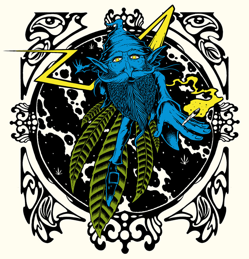 SURFER - 2020 art print by Alan Forbes