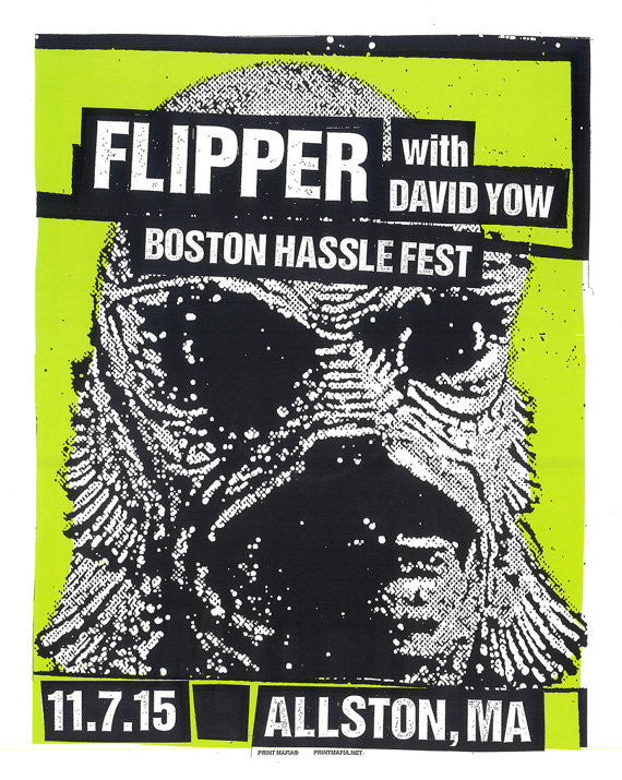 FLIPPER - Boston 2015 by Print Mafia